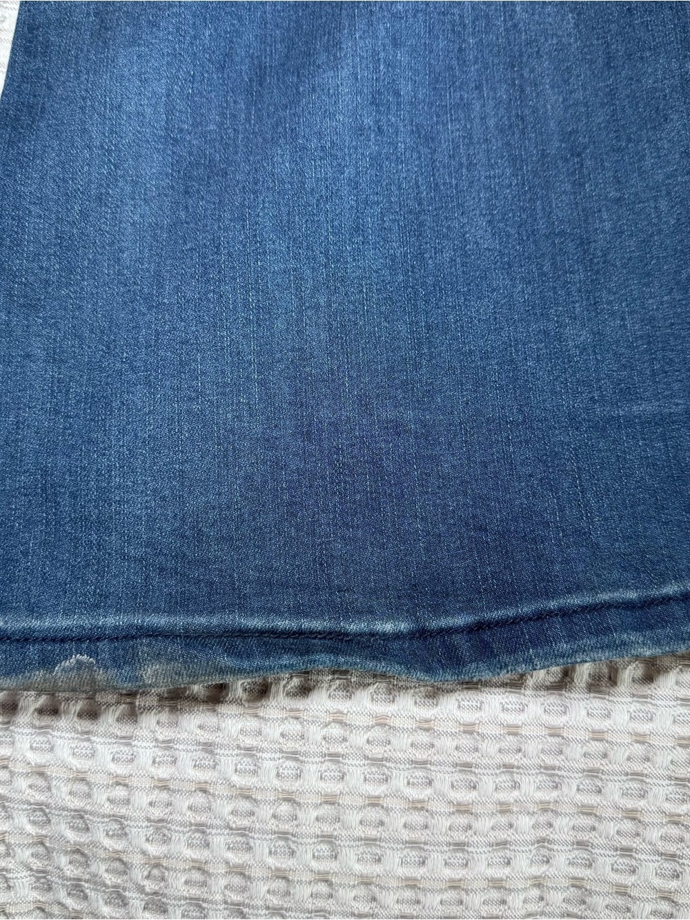Democracy Ab solution Itty Bitty Bootcut Jeans 14P Petite Dark Indigo Stretch - Picture 10 of 12